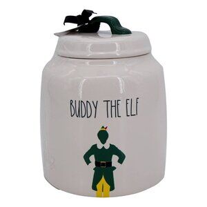 Rae Dunn Buddy The Elf Cookie Jar With Lid New